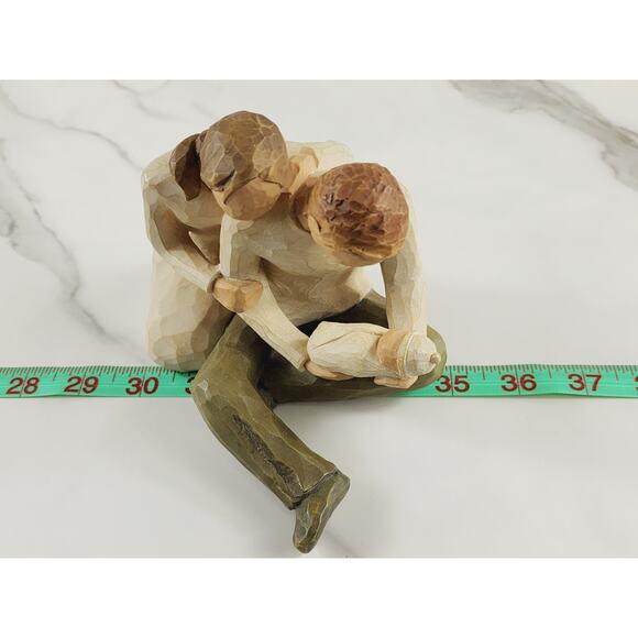 Willow Tree New Life Family Figurine 2000 Demdaco Nursery Decor 5" Resin Vtg - Picture 14 of 15